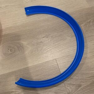 Hot Wheels Criss Cross Crash Track Set Blue Curve Track Parts